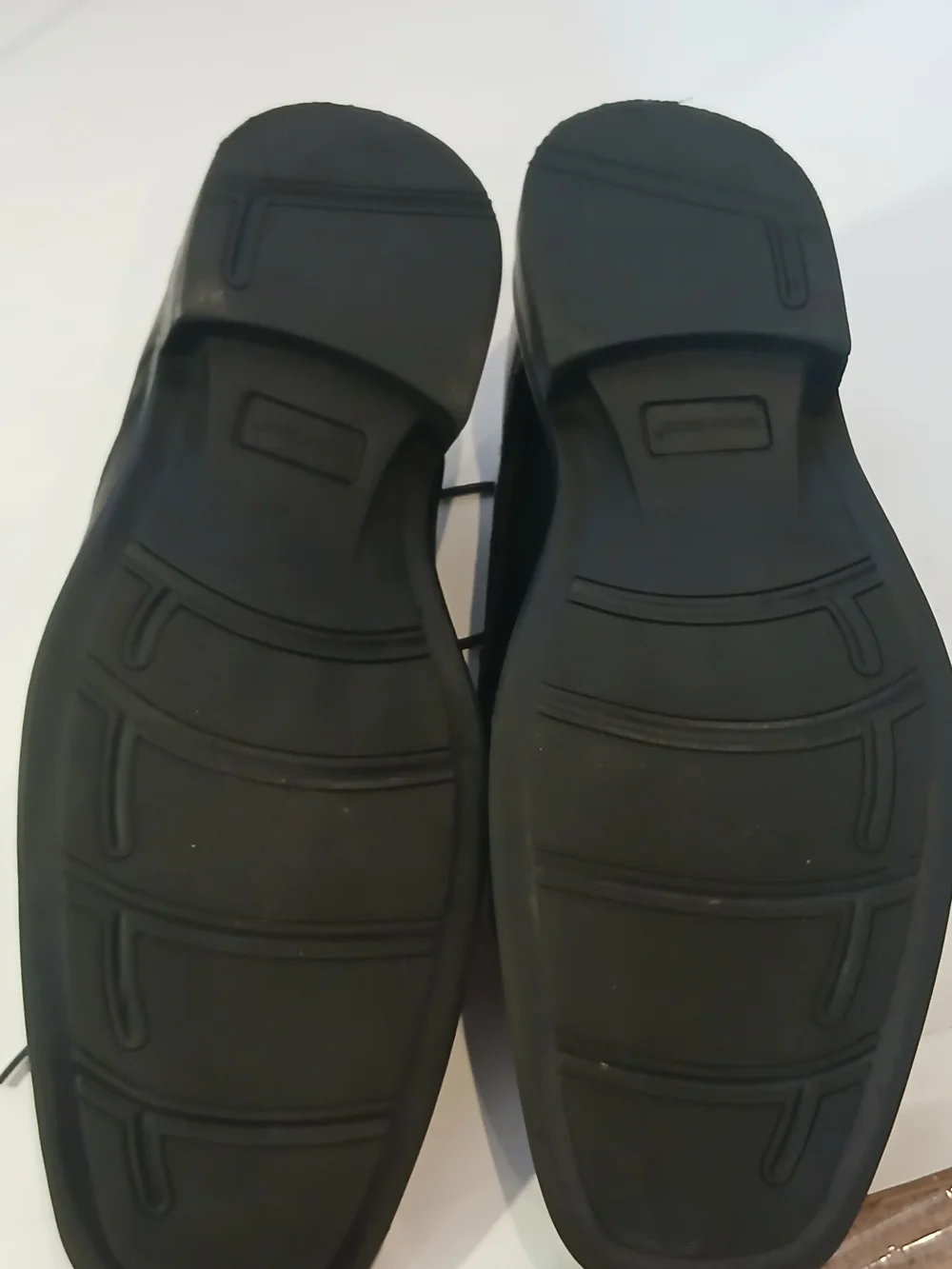 DOCKERS Mens Black Leather Lace-Up Dress Shoes 13M